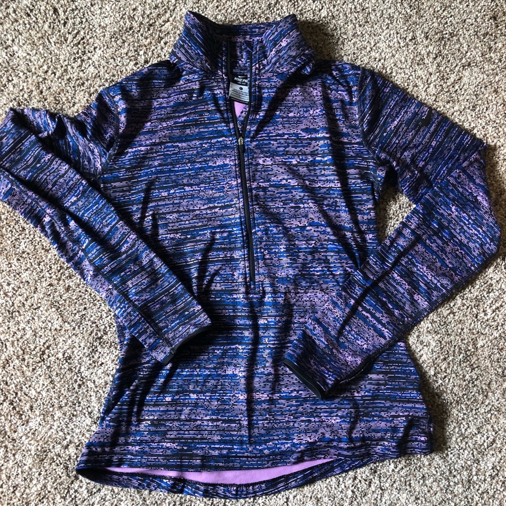 Dri-Fit Nike running 1/2 zip